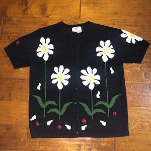 🦄Medium Quacker Factory Button Down Sweater